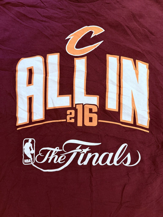 VINTAGE CLEVELAND CAVALIERS NBA SHIRT XL