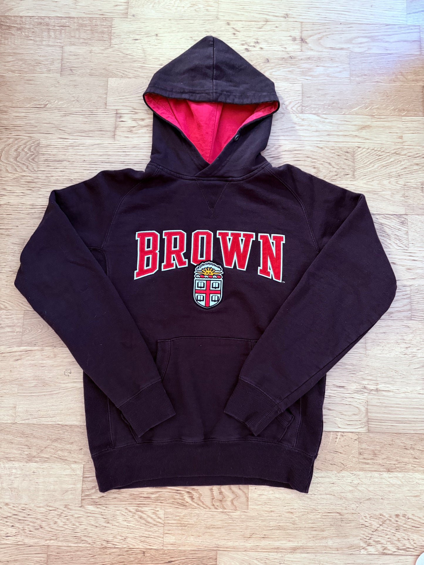CHAMPION HOODIE BROWN UNIVERSITY XS